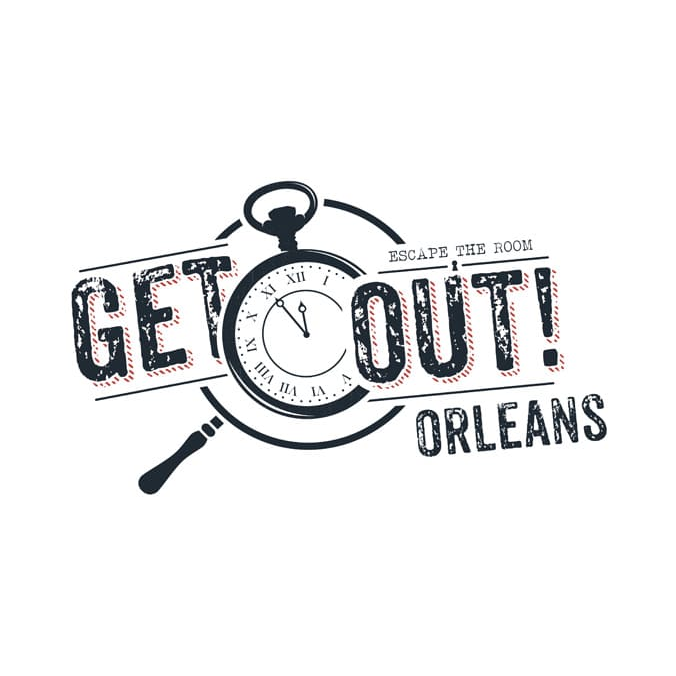 Logo GET OUT,Orleans Logo GET OUT,Orleans