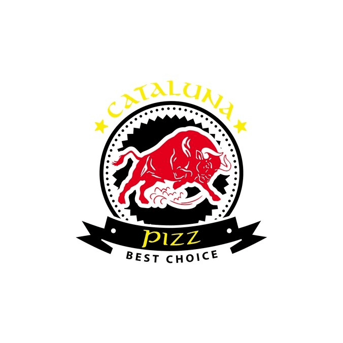 logo Cataluña Pizza ( Camion Pizza )